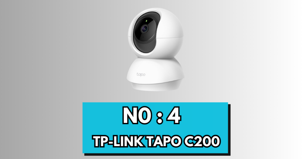 TP-Link Tapo C200 in the list of best budget camera for blue iris