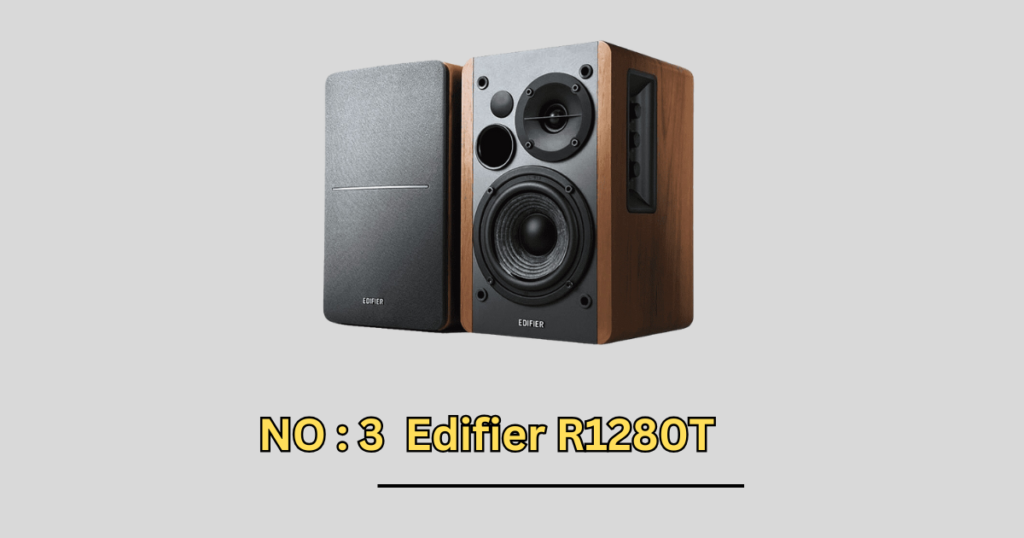 Edifier R1280T 3rd in the list of best box speaker