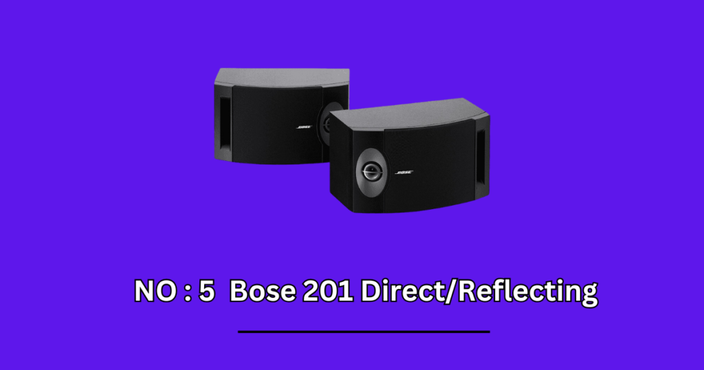 Bose 201 Direct/Reflecting box Speaker 