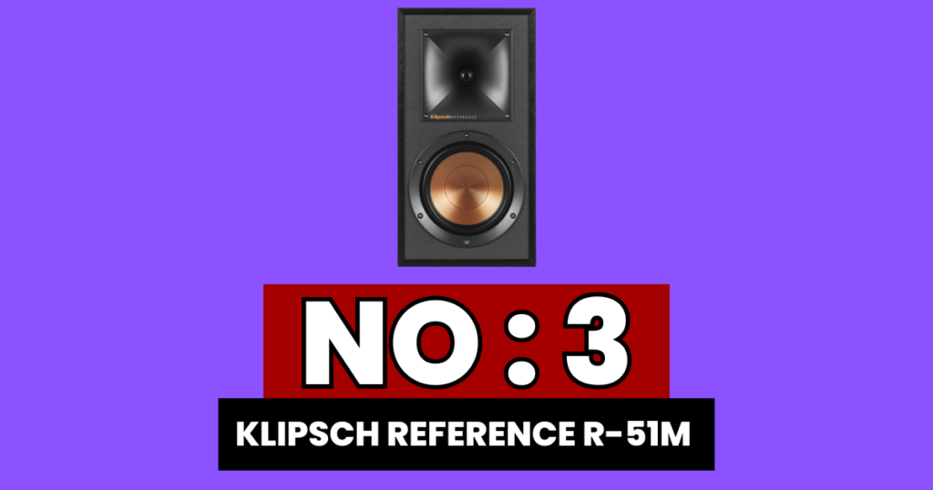 Klipsch Reference R-51M on third place in the list of best corner-mounted speaker