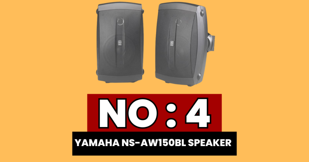 Yamaha NS-AW150BL in the list of best corner-mounted speaker